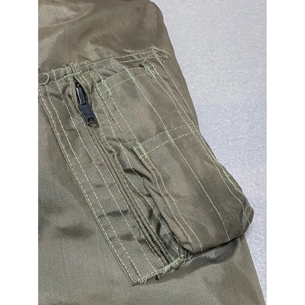 Vintage 1992 Isratex CWU-45/P Flyer's Jacket Large Olive‎ Drab Aramid Military